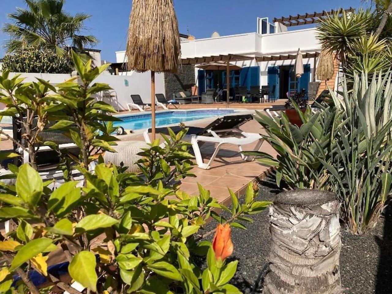 "Our Soleada" Villa Cosy And Flowery, Heated Pool Playa Blanca Kültér fotó